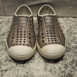 Native Shoes Metallic Slip-On Sneakers